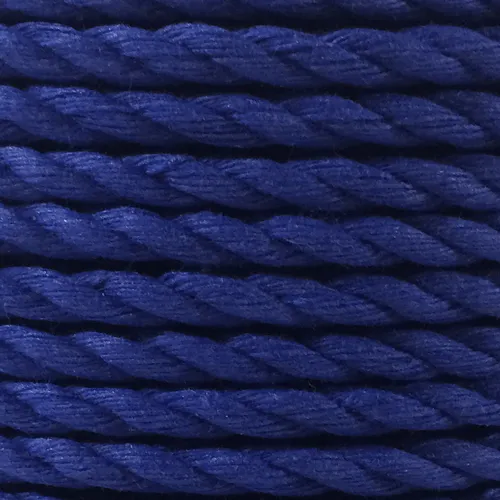 12mm Dip Dyed Cotton 3-Strand-Rope