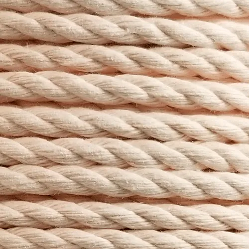 12mm Dip Dyed Cotton 3-Strand-Rope