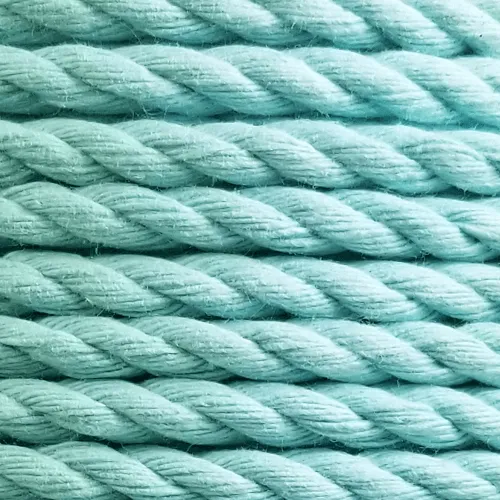 12mm Dip Dyed Cotton 3-Strand-Rope