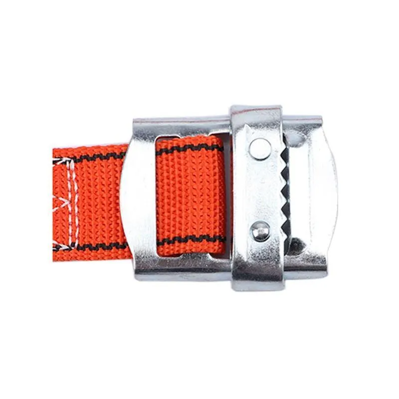 1.5m High Strength European Safety Belt With Buffer Double Rope Hook Safety Belt Polypropylene Safety Belt Outdoor High-altitude FallProof Safety Belt