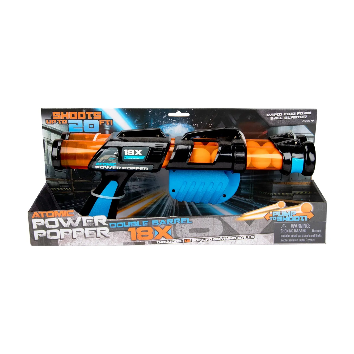 Atomic Double Barrel Power Popper 18X