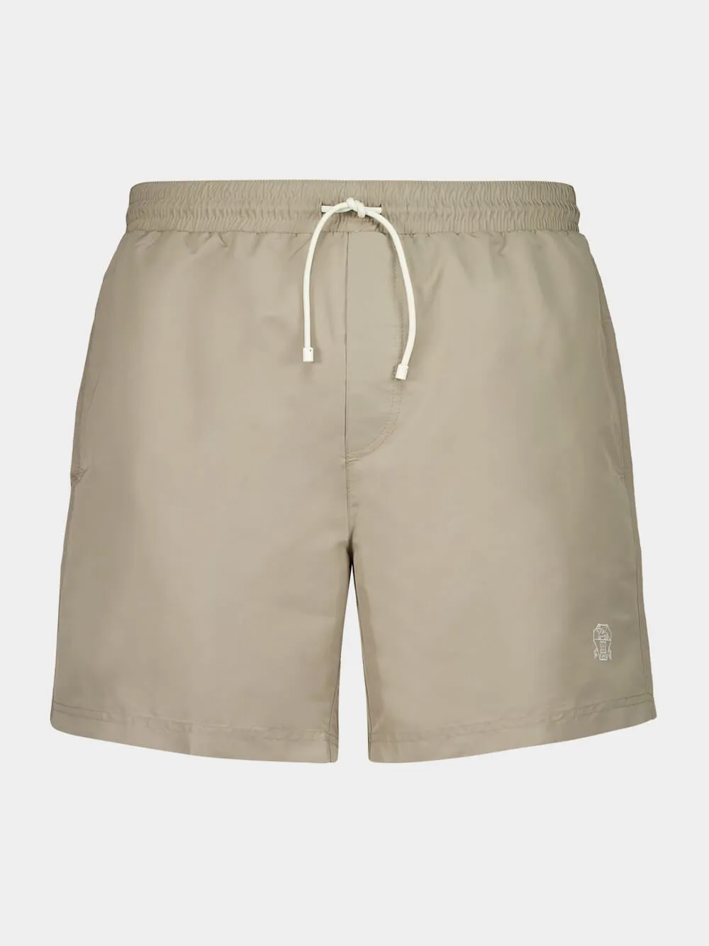 Beige Swim Shorts