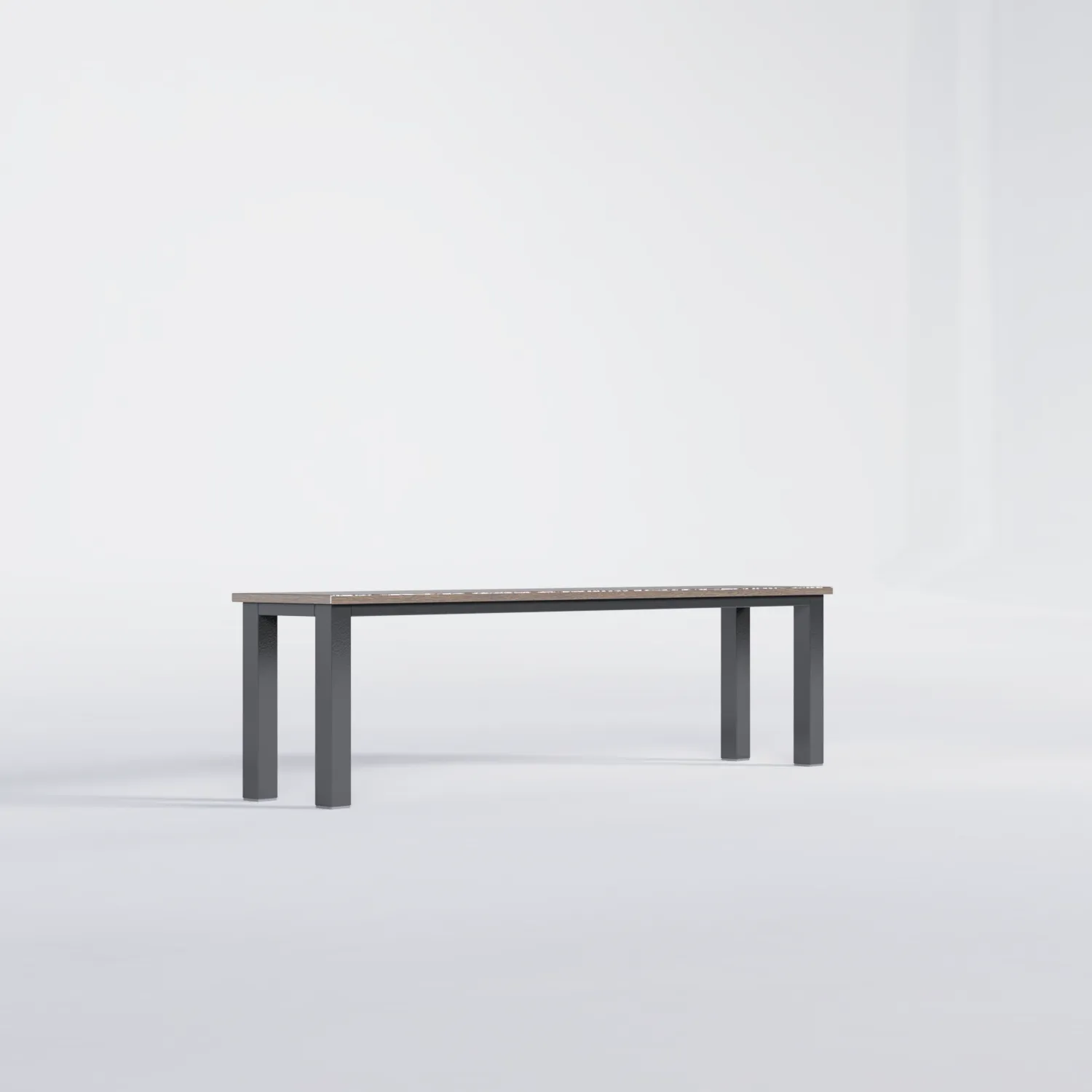 Bench Nº 0 - Powder coated / Oak