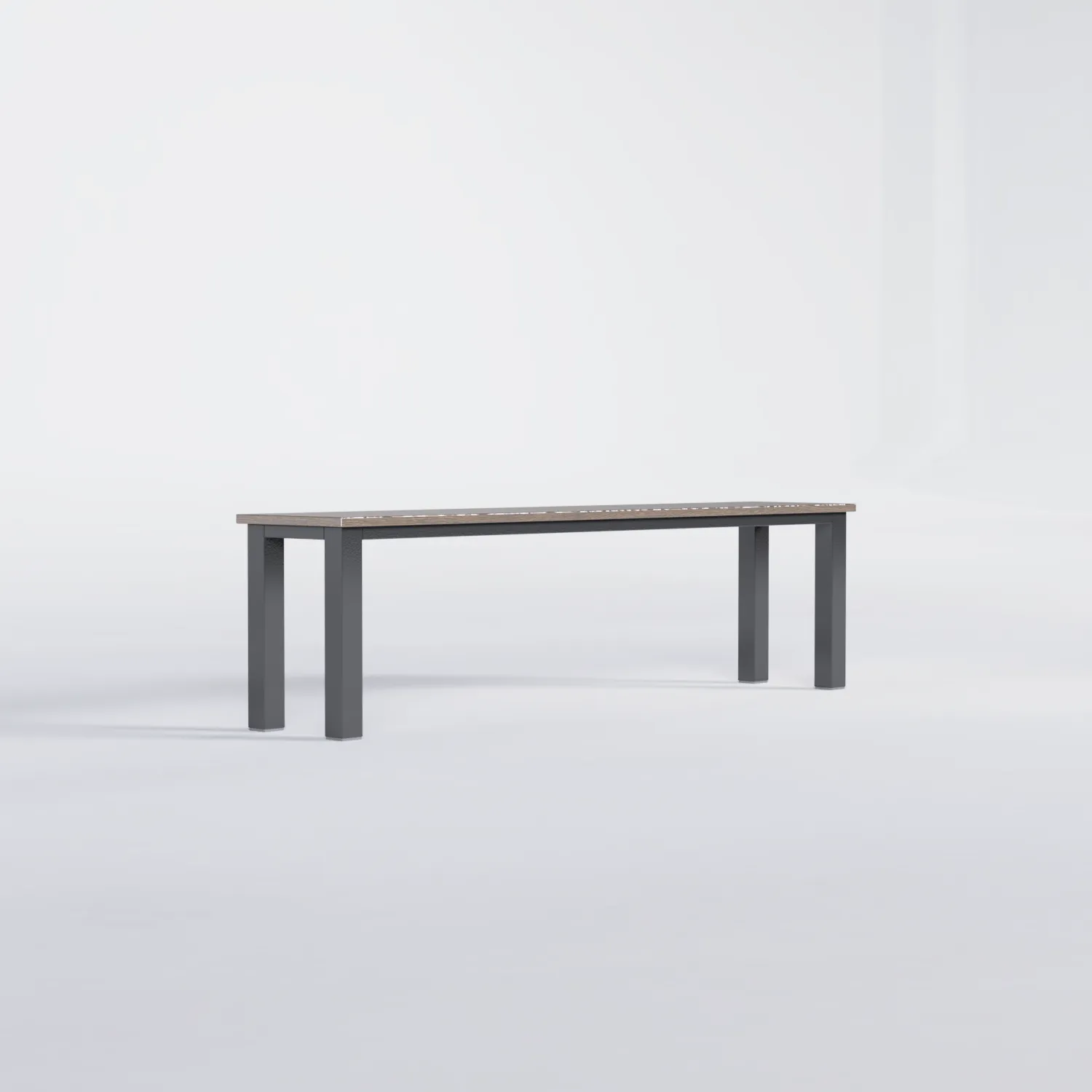 Bench Nº 0 - Powder coated / Oak