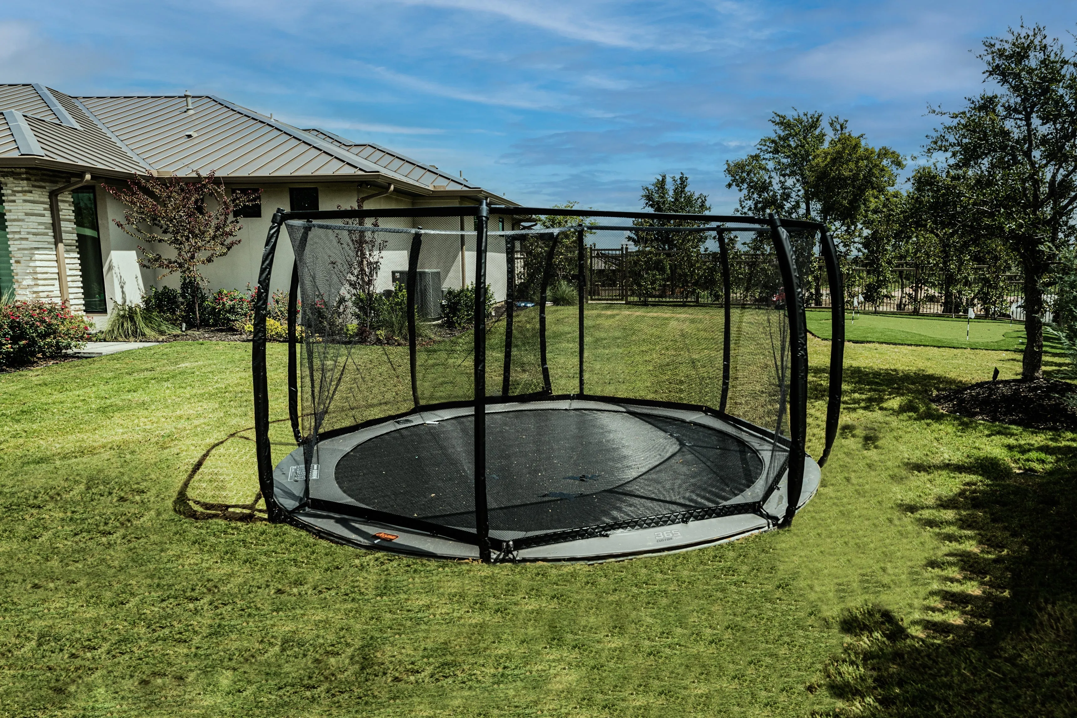 Black Friday Bundle! 12' Round Pro-Line In-ground Trampoline   LED Lights   Cover