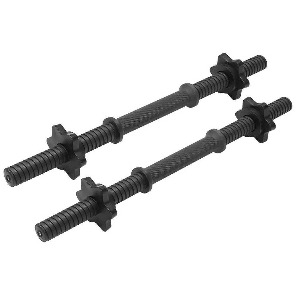 Black Plastic Dumbbell Connector Bar Set