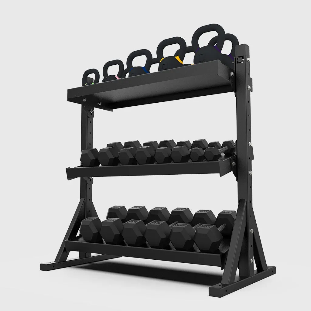 BLK BOX Basecamp 3 Tier Storage Rack