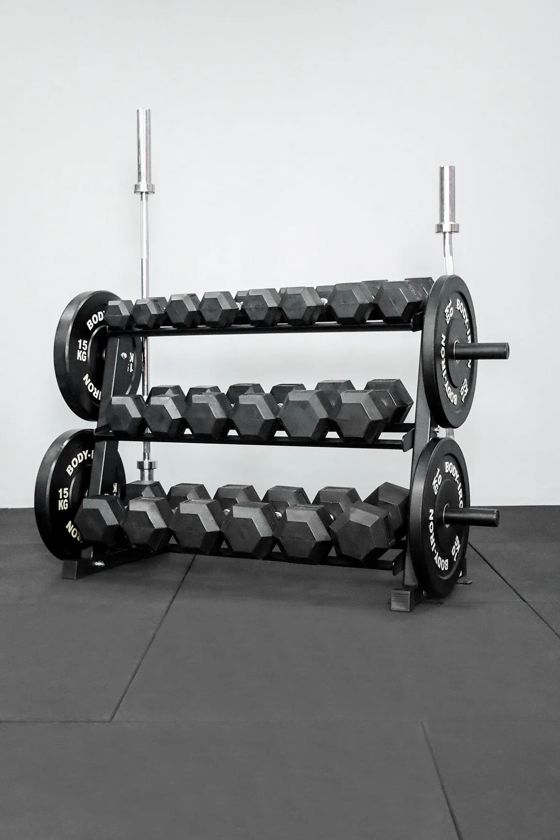 Body Iron Commercial Weight Storage Rack