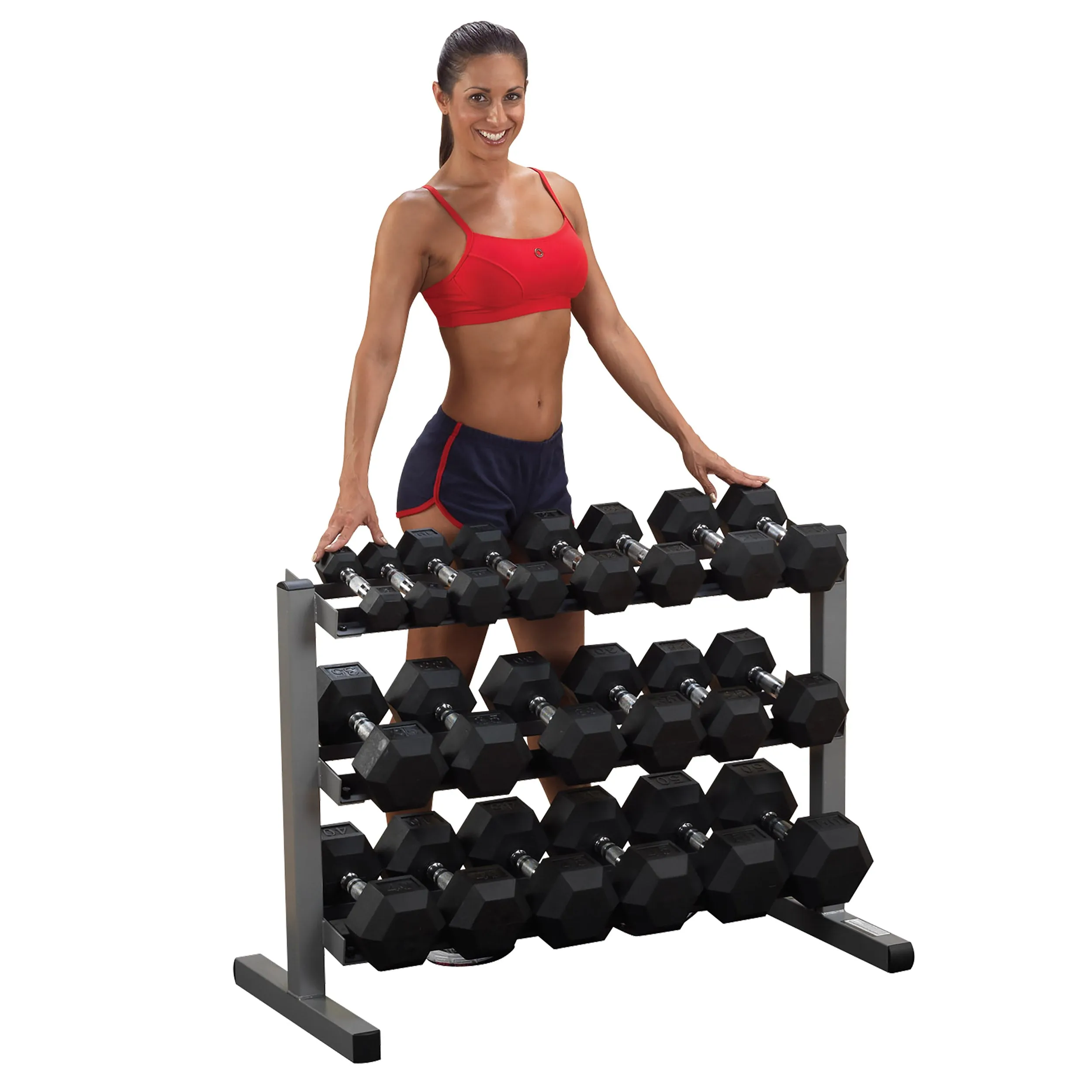 Body-Solid 3-Tier Dumbbell Rack