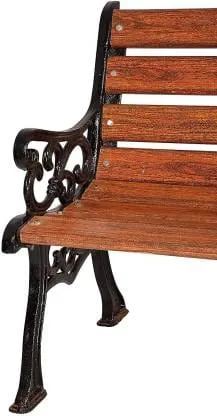 Cast Iron Garden Bench- Waterproof Nature Fiber (3 Seater)