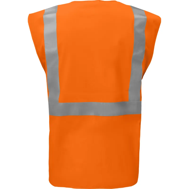 Class 2 Type R Reflective Vest (Hi Vis Orange)