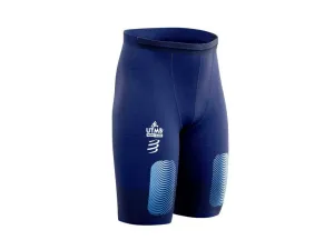 Compessport Men's Ultra-Trail Under Control Short - UTMB 2022 - Blue