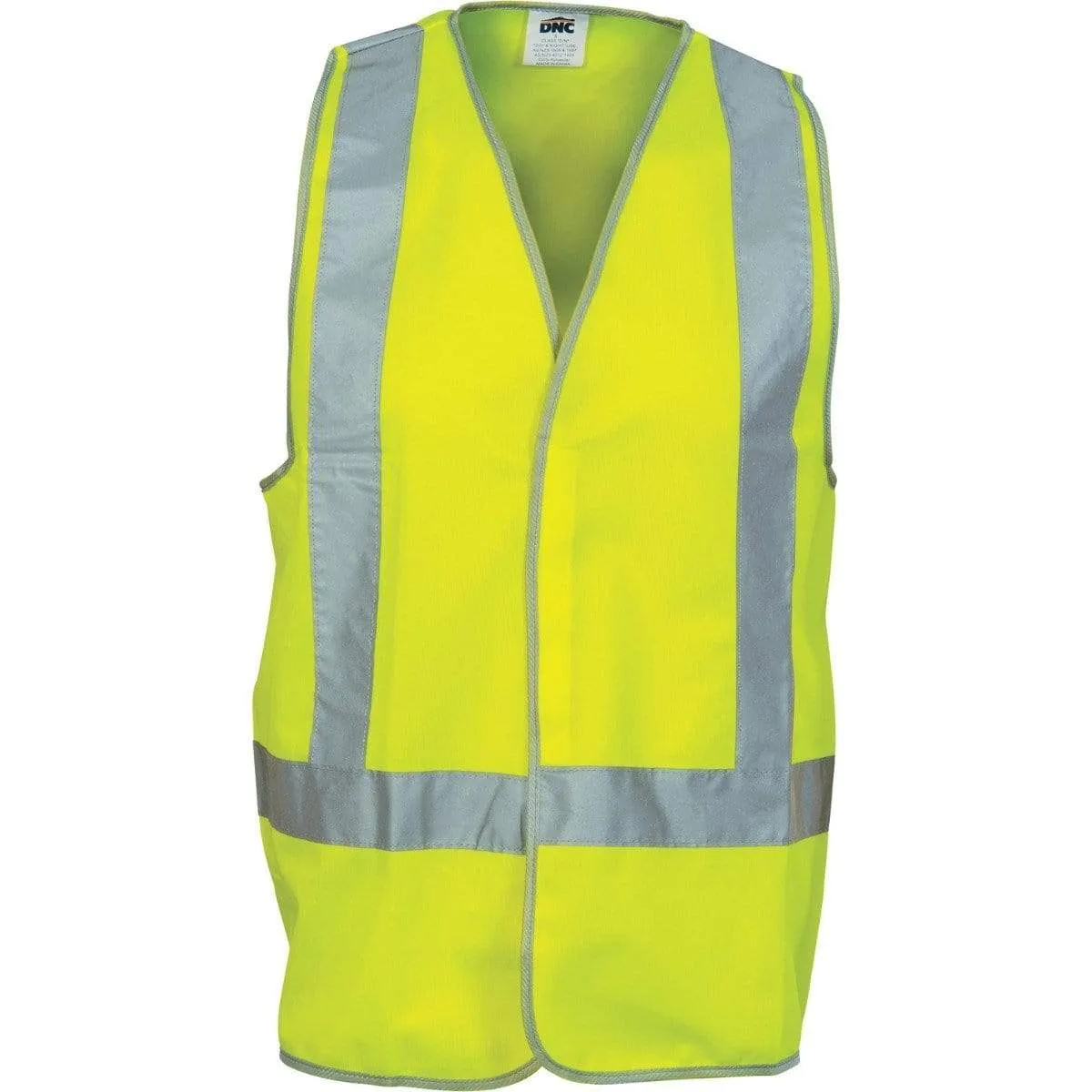 Dnc Workwear Day/night Cross Back Safety Vest - 3805