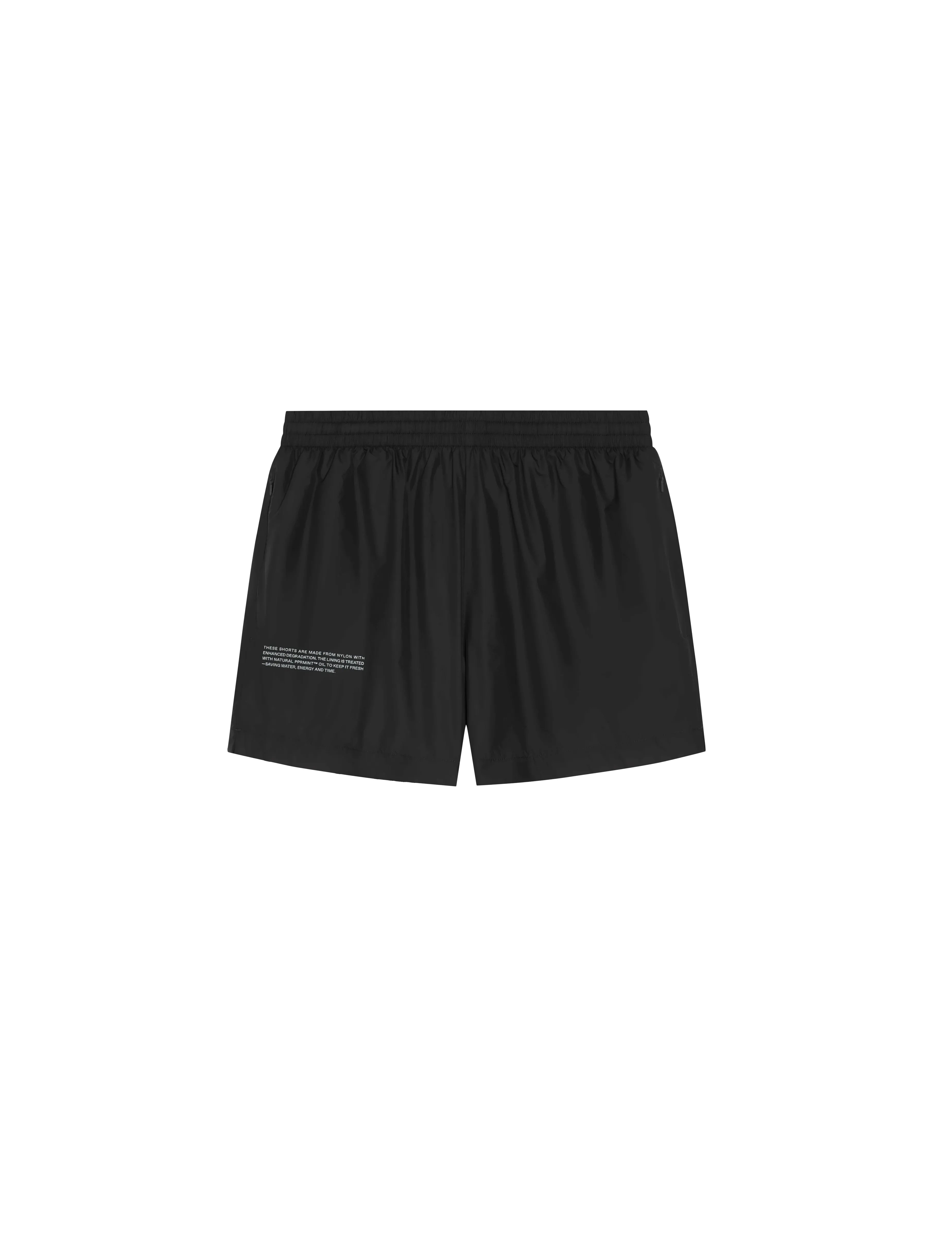 Enhanced Degradation Nylon Shorts—black