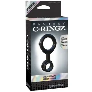 Fantasy C Ringz Ironman Duo Ring - Black