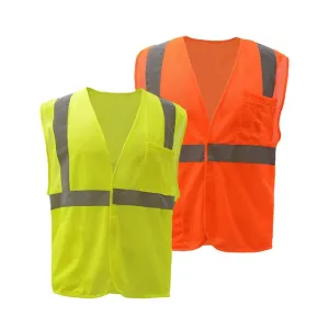 GSS Standard Class 2 Mesh Hook & Loop Safety Vest