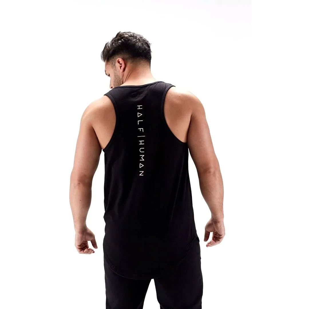 Half Human Mens Stringer Tank Vest