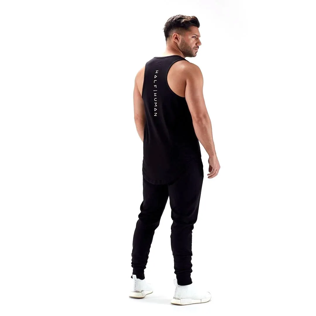 Half Human Mens Stringer Tank Vest