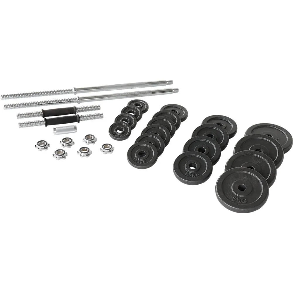 Hit Fitness Adjustable Dumbbell and Barbell Set | 50kg