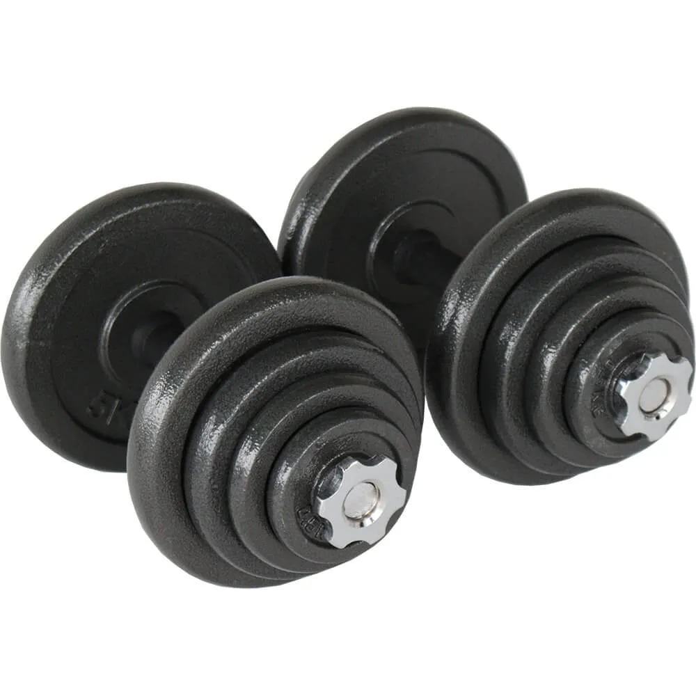 Hit Fitness Adjustable Dumbbell and Barbell Set | 50kg