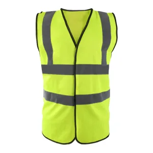 Hivis Safety Waistcoat Yellow