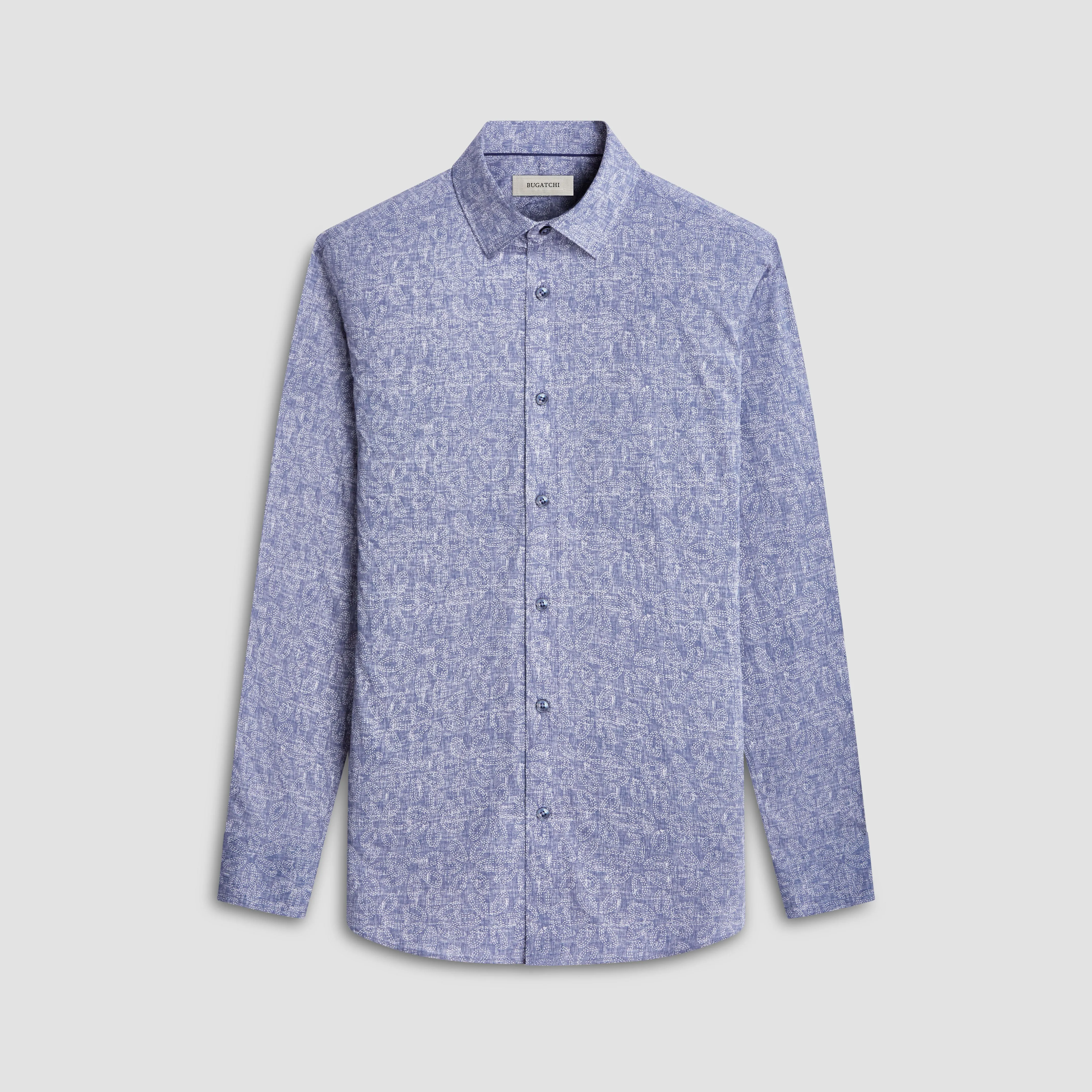 Julian Floral Stitch Shirt