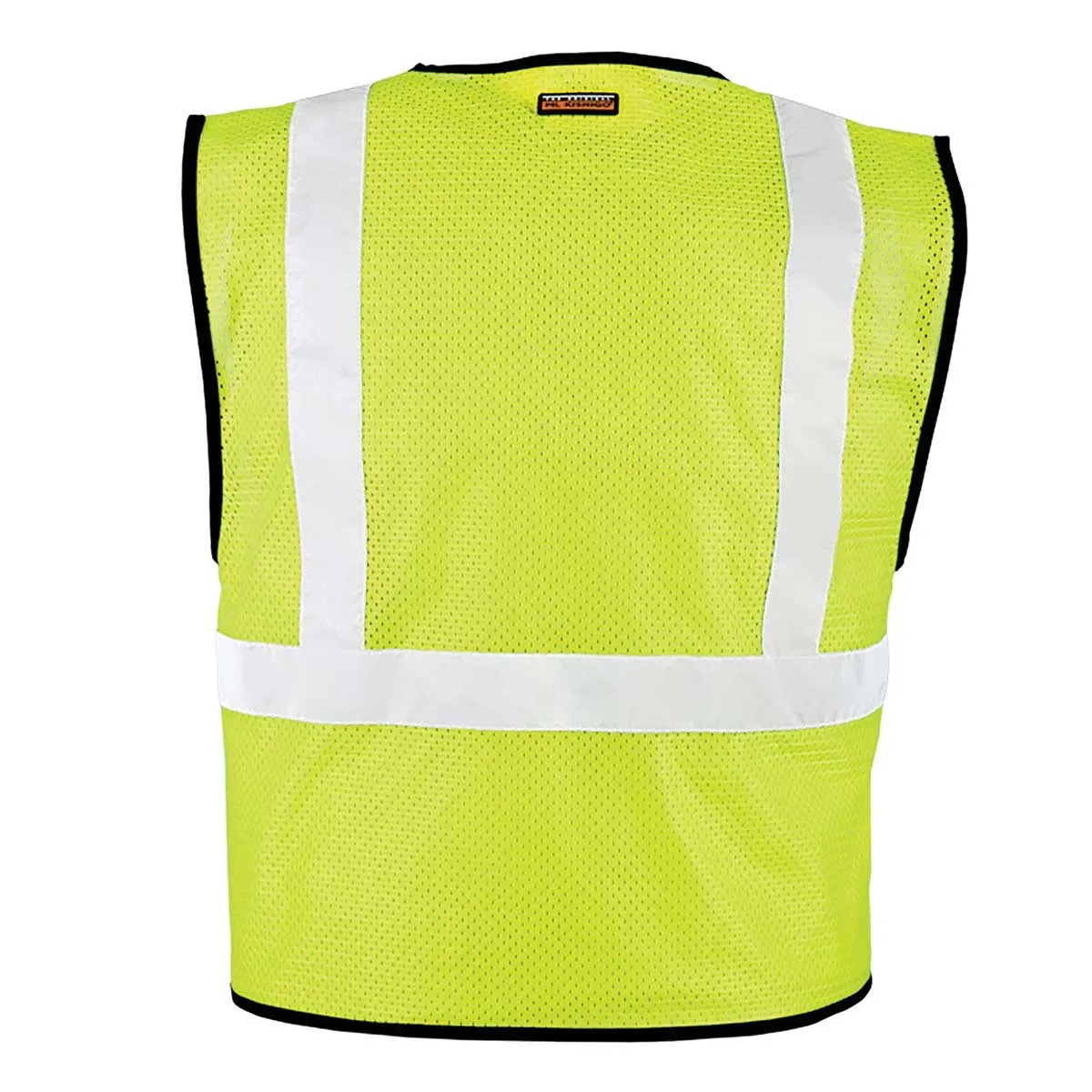 Kishigo ANSI Class 2 Hi-Vis Super Economy Hook & Loop Mesh Safety Vest