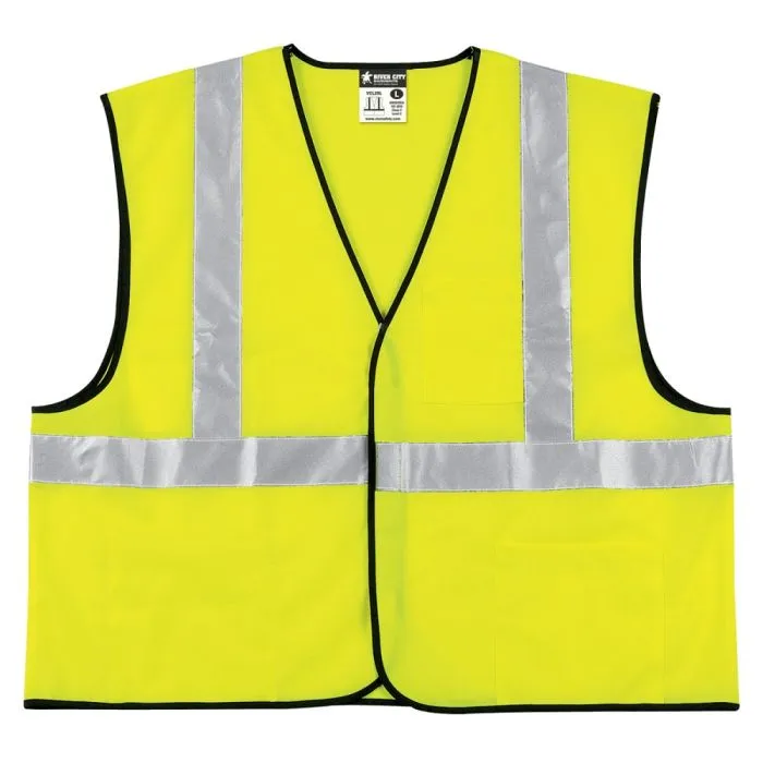 LIME GREEN, CLASS 2, ECONOMY VEST