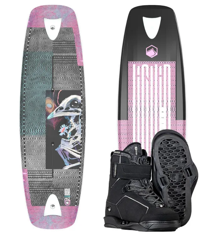 Liquid Force Illusion Wakeboard Package with 4D Pulse Boots