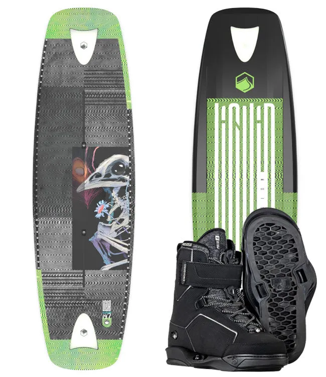 Liquid Force Illusion Wakeboard Package with 4D Pulse Boots