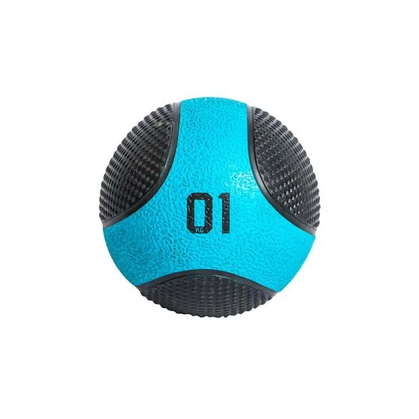 LivePro Solid Medicine Ball Black Blue - LP8112 - 10KG