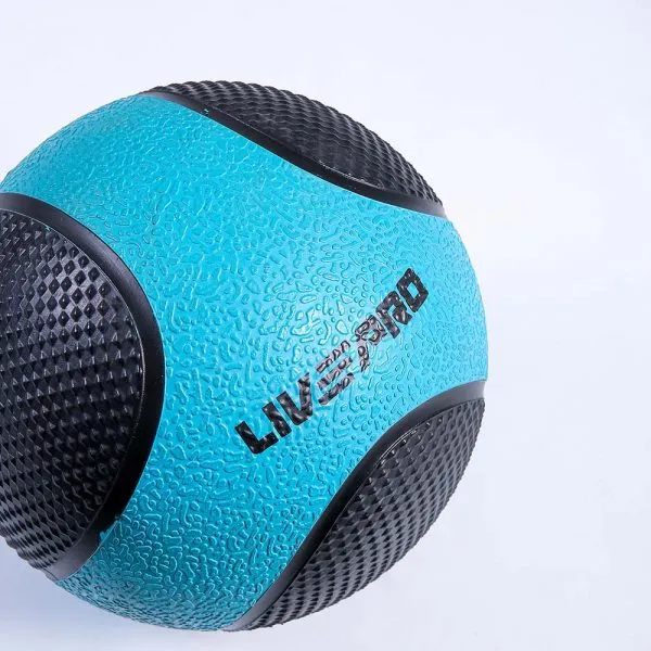 LivePro Solid Medicine Ball Black Blue - LP8112 - 10KG