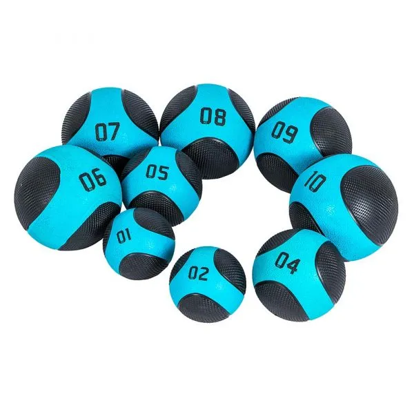 LivePro Solid Medicine Ball Black Blue - LP8112 - 7KG