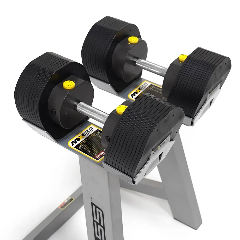 MX Select MX55 Adjustable Dumbbells Set