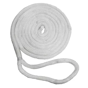 New England Ropes 5/8" Double Braid Dock Line - White - 40 [C5050-20-00040]