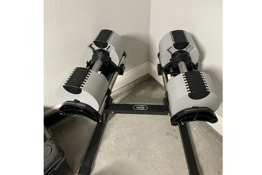 NÜOBELL Double-Legged Adjustable Dumbbell Stand