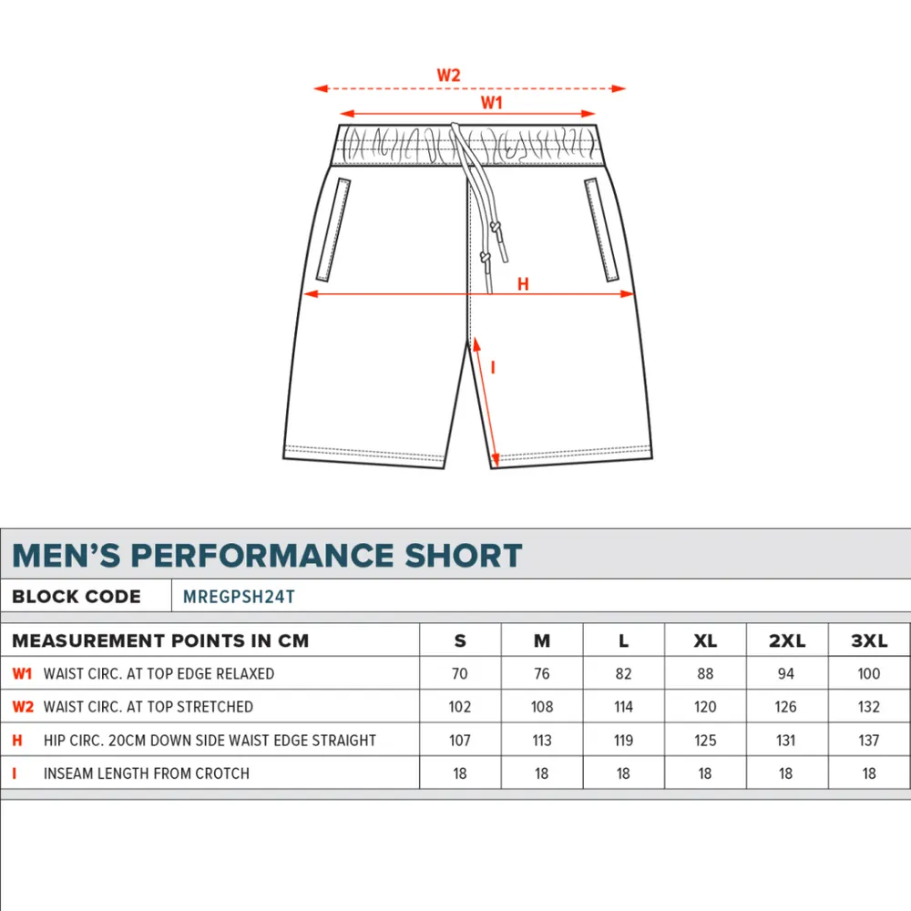 NRL Panel Performance Shorts - Dolphins - Supporter - Adult - Mens