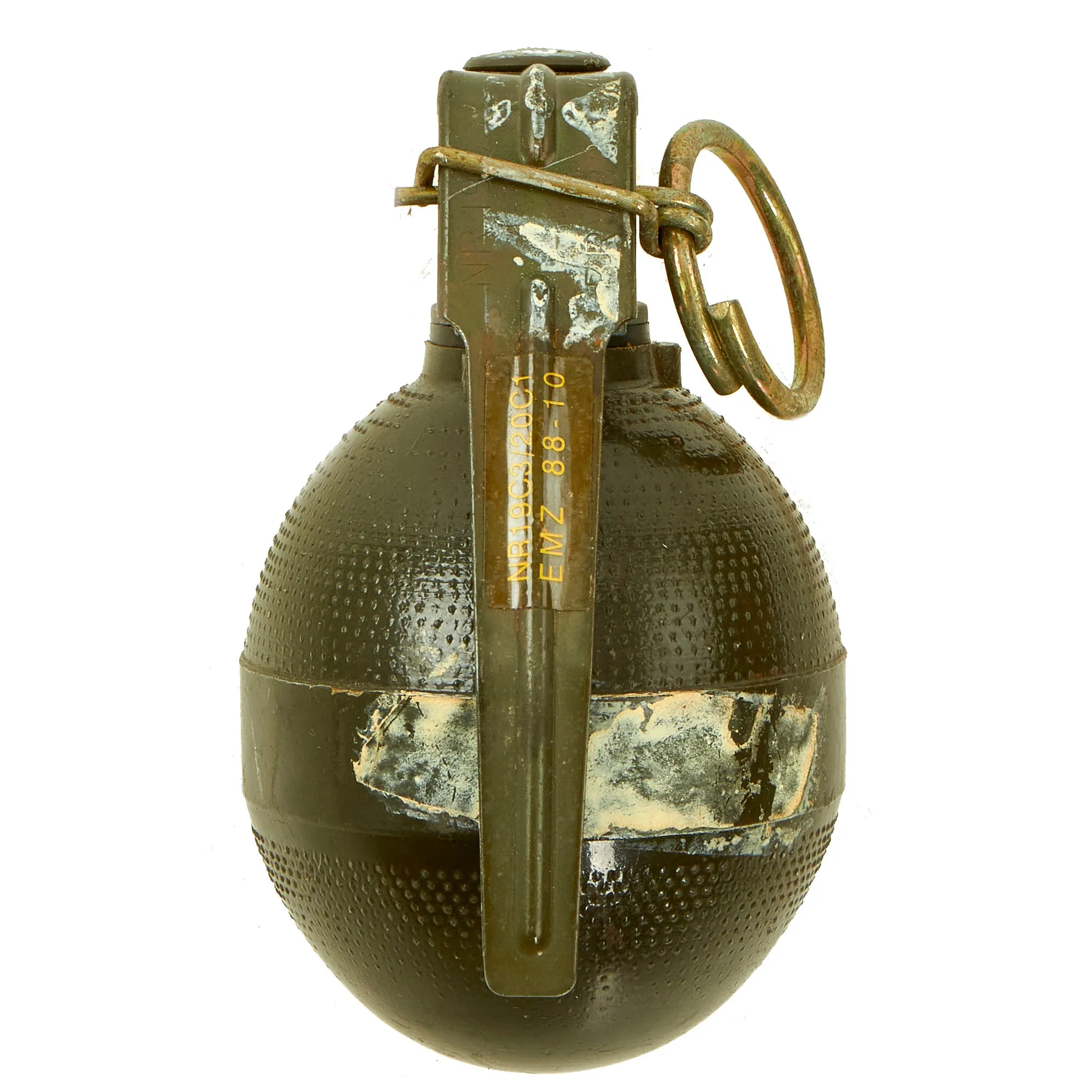 Original Dutch Cold War Era Eurometaal Zaandam EMZ-NR-20 Hand Grenade