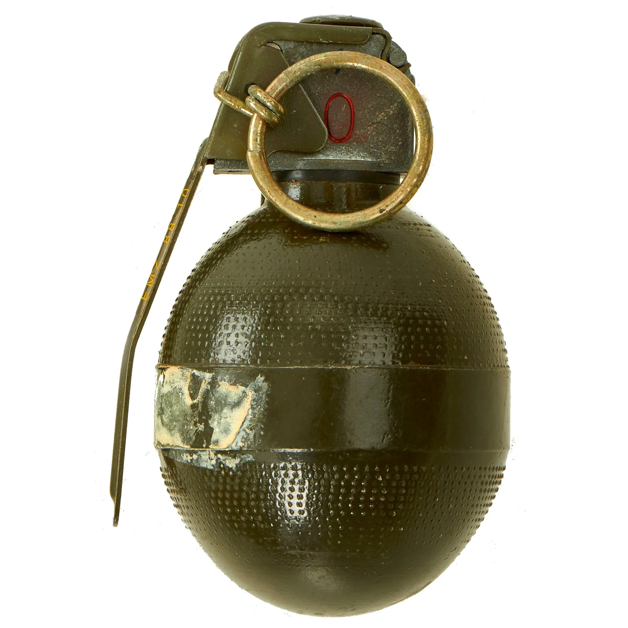 Original Dutch Cold War Era Eurometaal Zaandam EMZ-NR-20 Hand Grenade