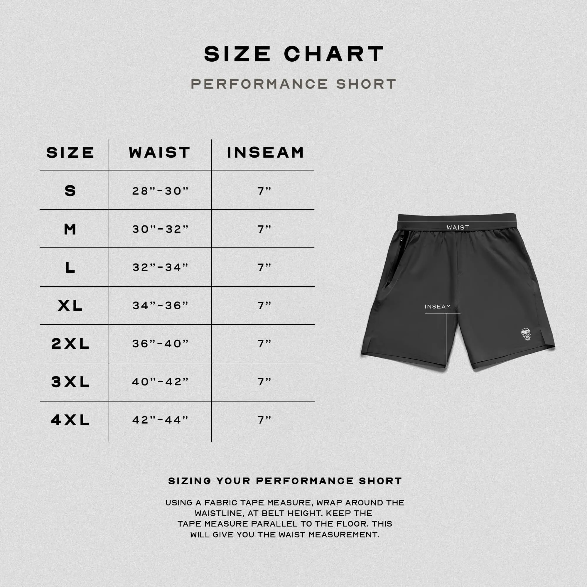 Performance Shorts - Obsidian