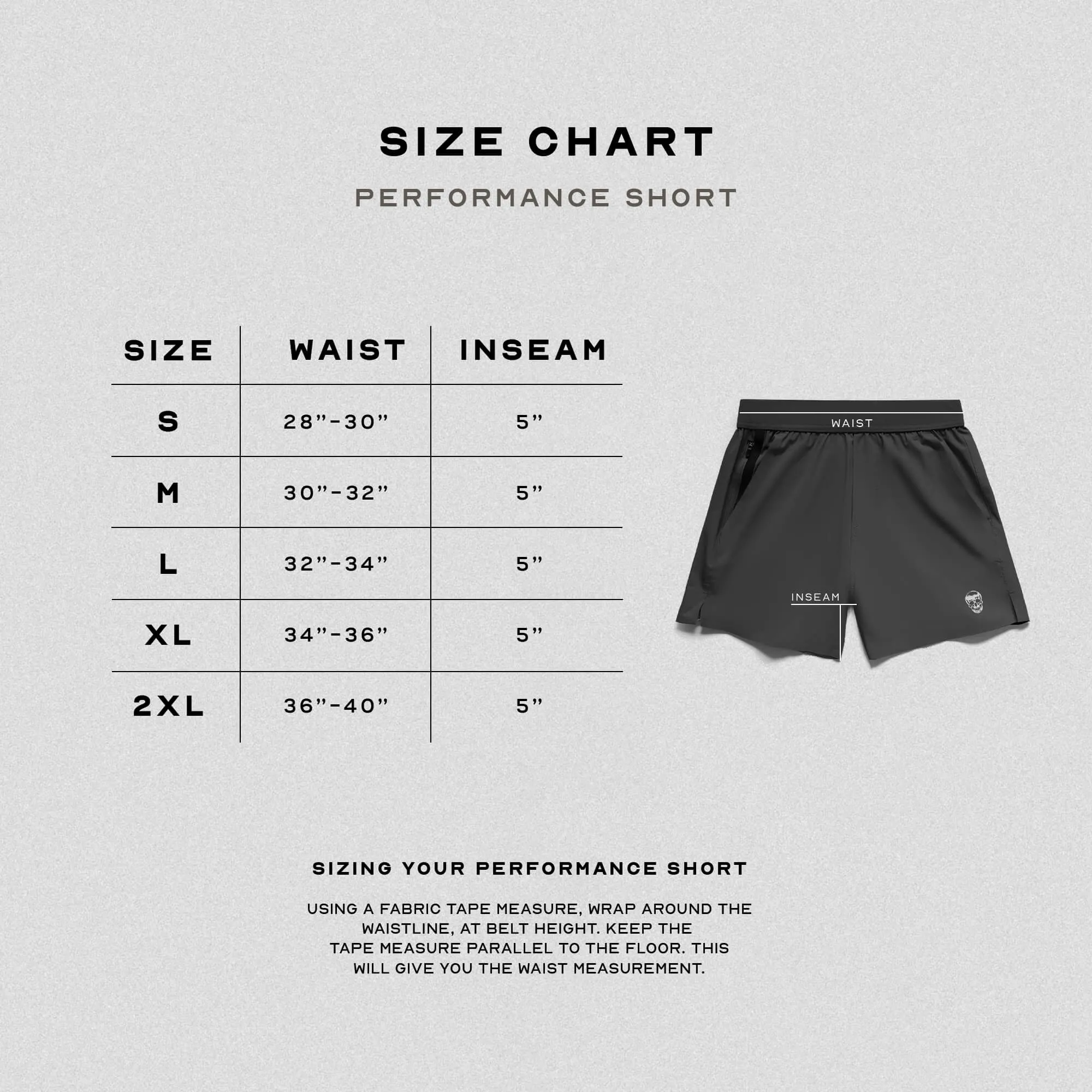 Performance Shorts - Obsidian