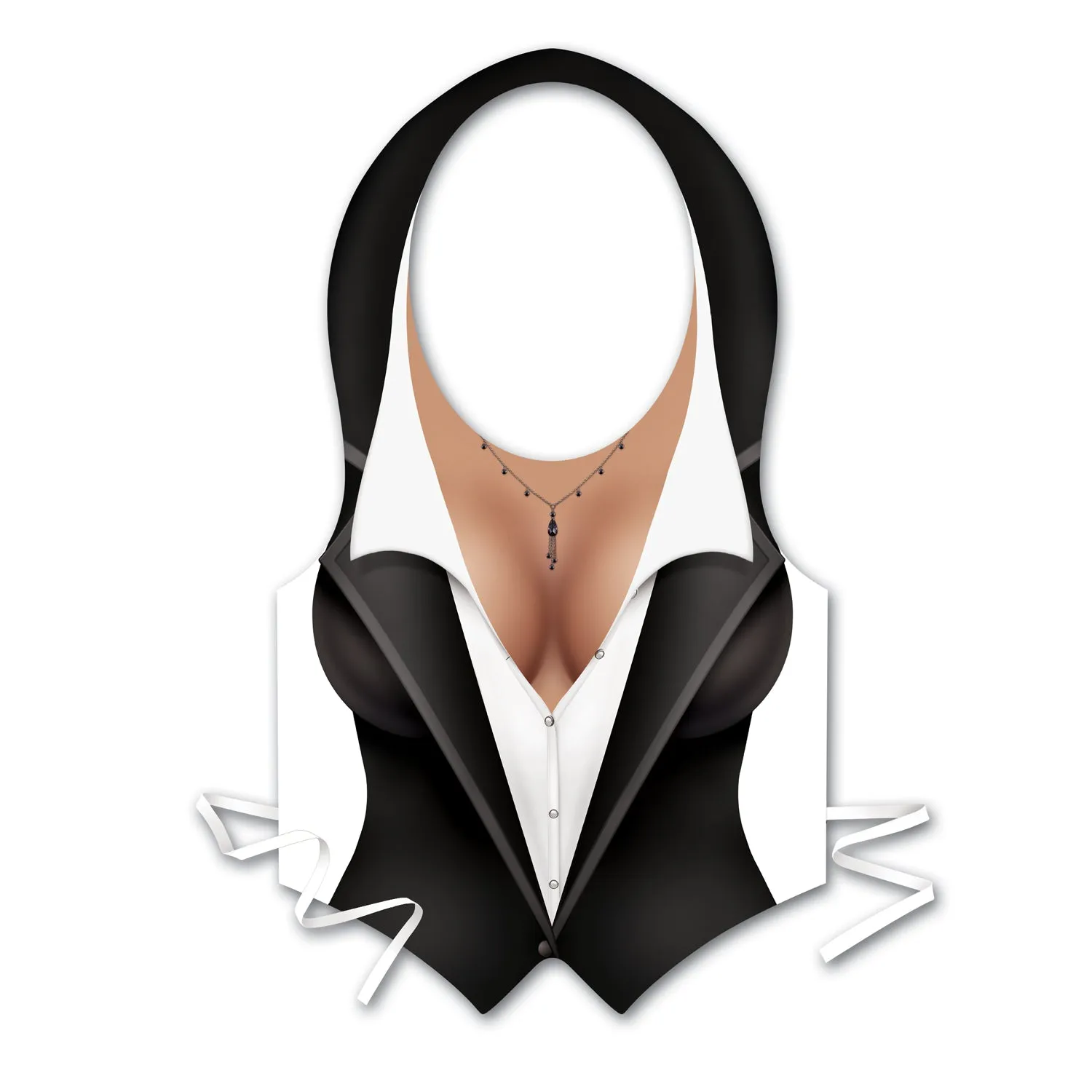 Plastic Female Tux Vest