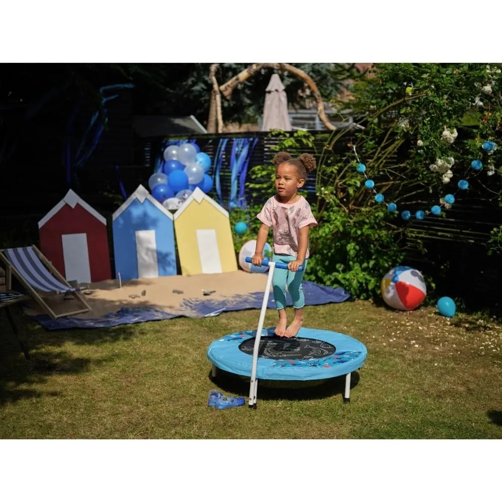 Plum Junior Ocean Bouncer With Sounds Trampoline For Kids Ages 3-5 Years