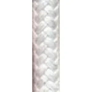 Polyester Braid - 7/16" Solid White $/FT