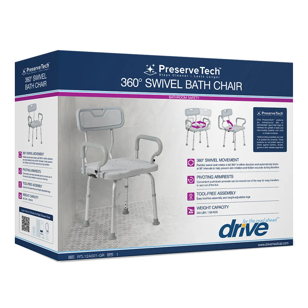 PreserveTech Swivel Bath Chair