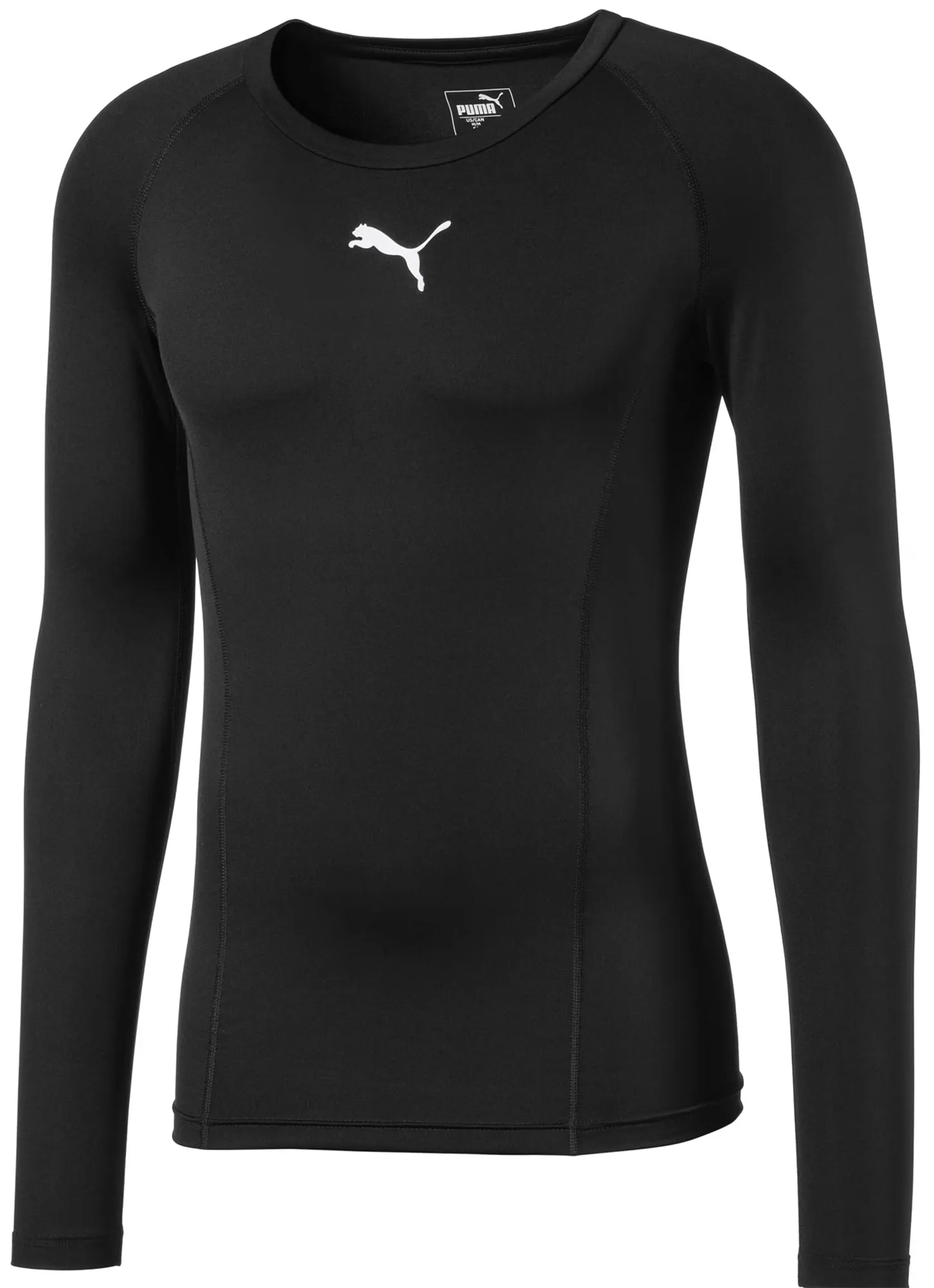 Puma Liga Baselayer Long Sleeve Mens Training Top - Black