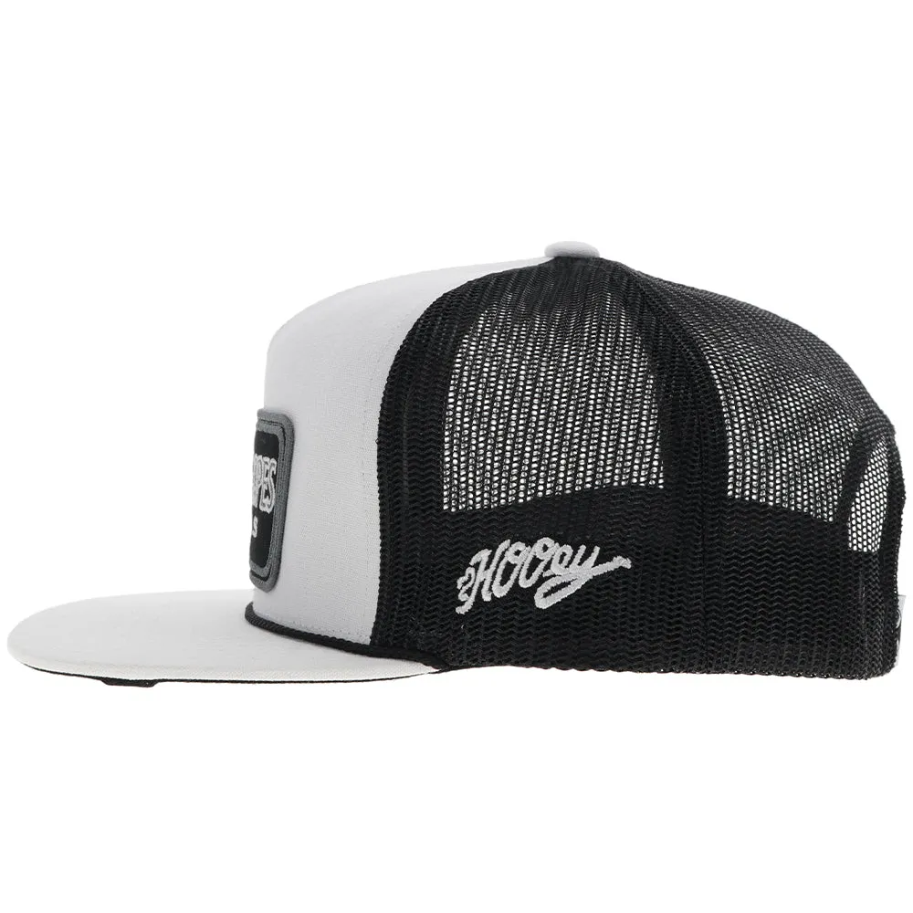 "CR93"  Cactus Ropes Hat White/Black