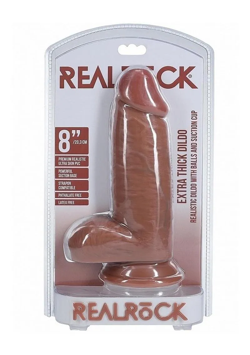 Realrock Ultra Realistic Skin Extra Thick with Balls