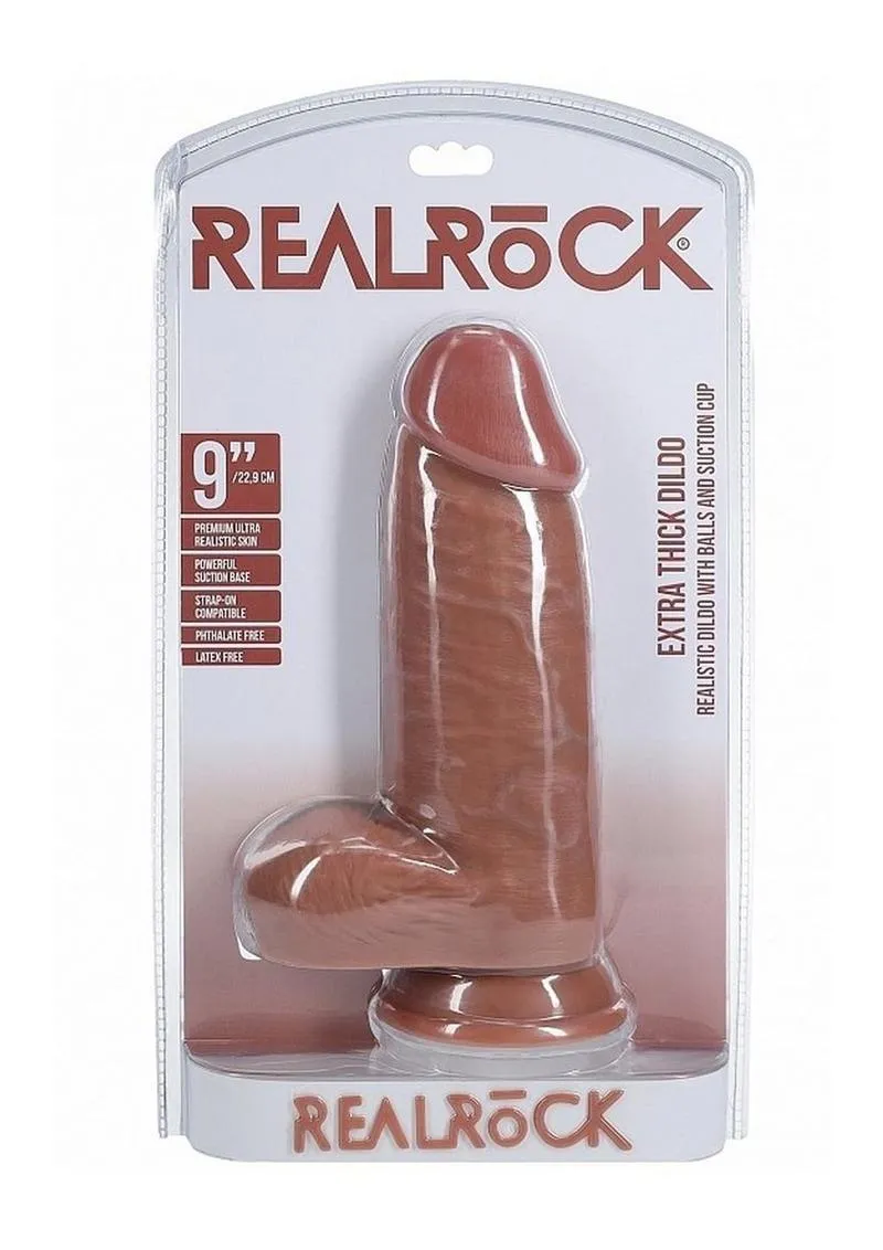 Realrock Ultra Realistic Skin Extra Thick with Balls