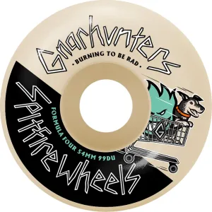 Spitfire Wheels F4 Gnarhunters Classic 54mm 99a - Natural (Set of 4)